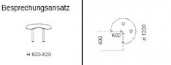 buerotisch besprechungsansatz schreibtisch mirage